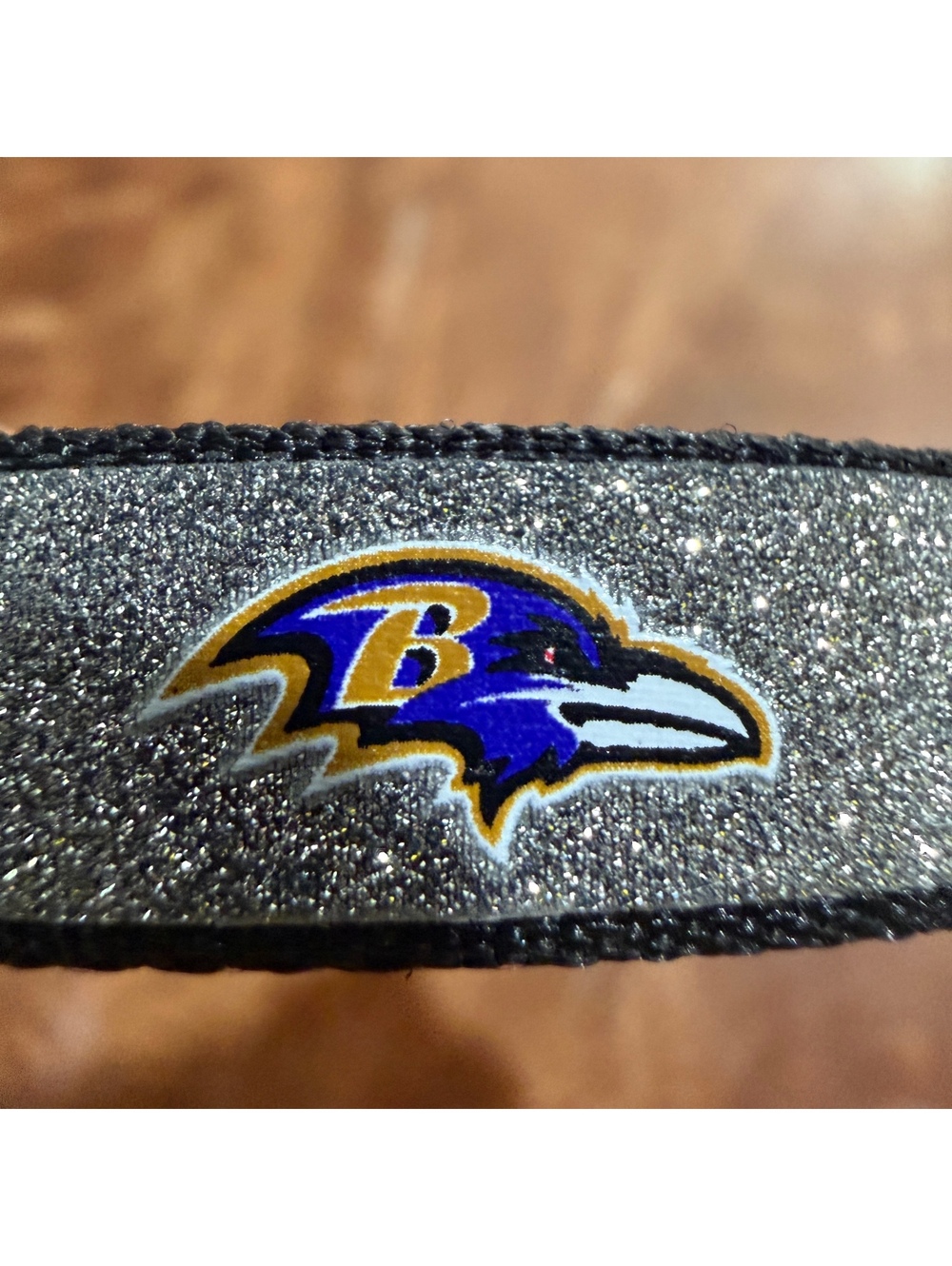 Baltimore Ravens NFL Sparkle Bracelet